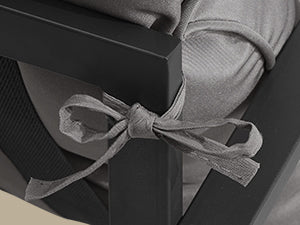 Σαλόνι Κήπου Μπαλκονιού σετ 4 τεμ. 2 Καρέκλες Πολυθρόνες με Αδιάβροχα Χοντρά Μαξιλάρια Καναπεδάκι 1 Τραπεζάκι για Βεράντα Μπαλκόνι GG-F040GZ01