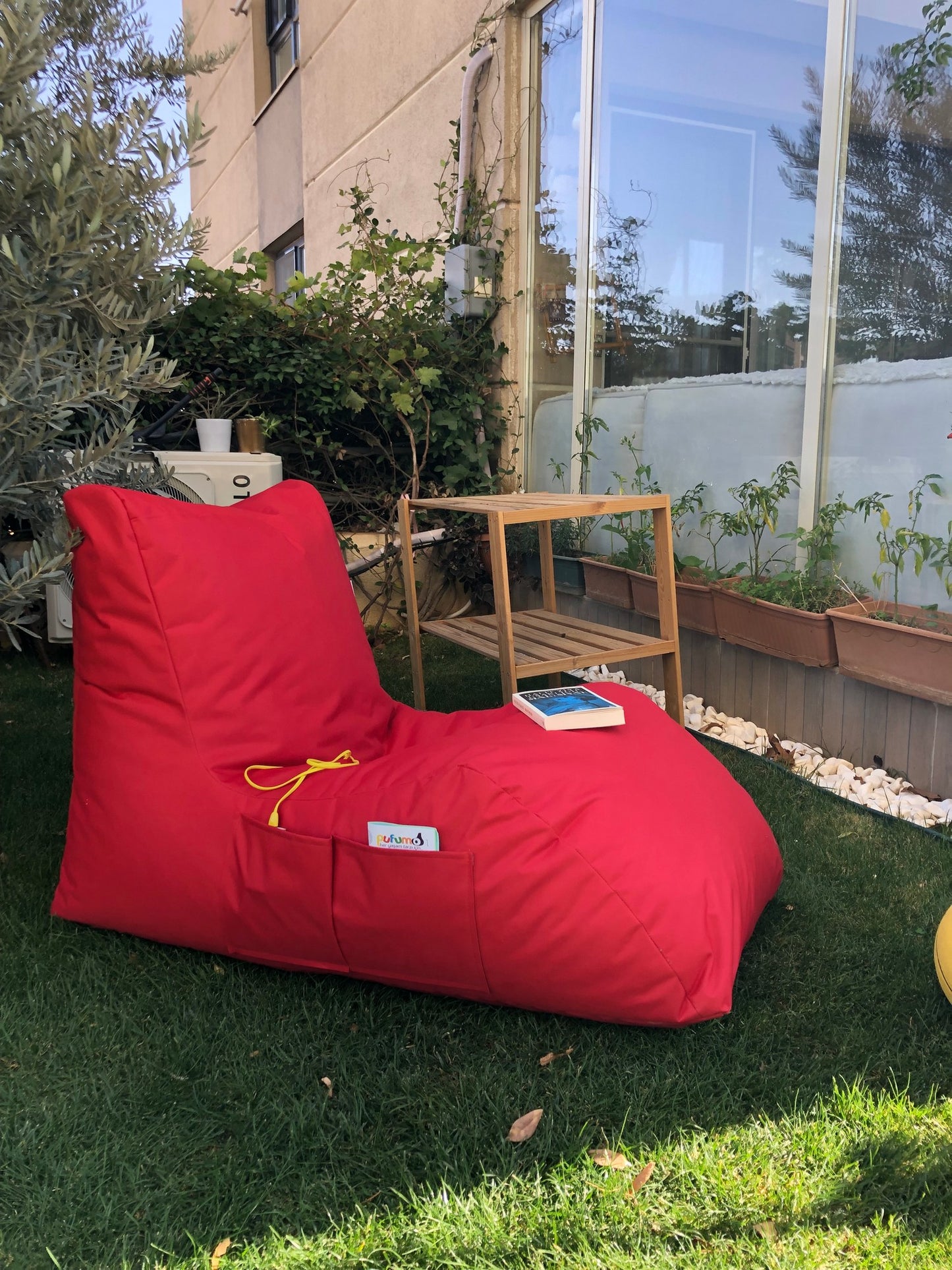 Μεγάλο Πουφ Πολυθρόνα Bean Bag Impertex Αδιάβροχο, Πλενόμενο Κάλυμμα για Σαλόνι, Υπνοδωμάτιο ή Βεράντα σε πολλά Χρώματα 535PFT1130