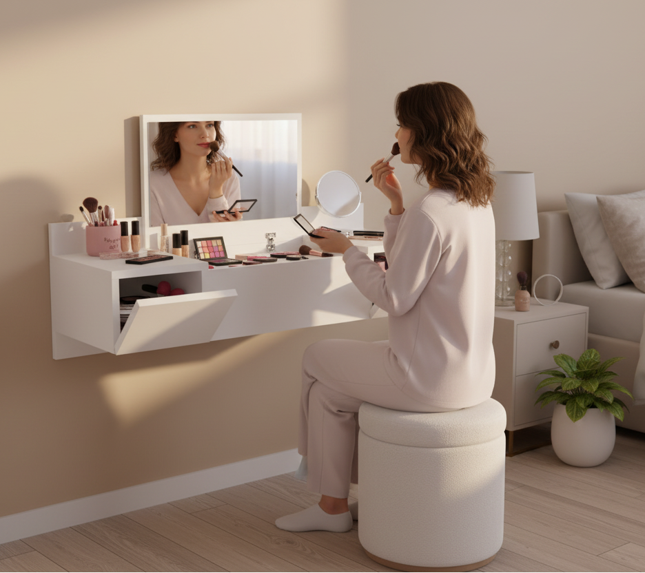 Τραπέζι Μακιγιάζ Μπουντουάρ