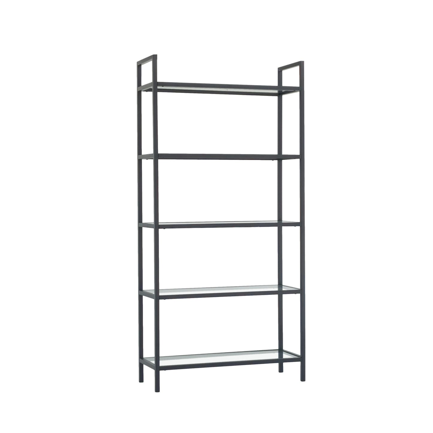 Βιβλιοθήκη 80 × 30 × 165 εκ. Μαύρο GR552NOS1303