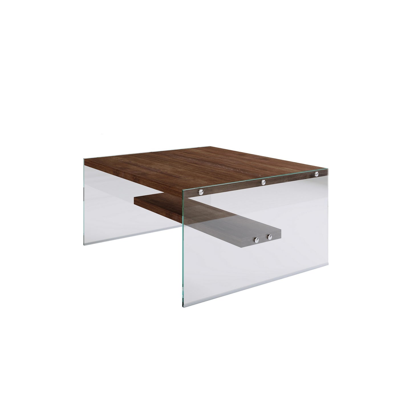 Τραπεζάκι Σαλονιού Καρυδί 75 x 75 x 40 εκ GR552NOS1401