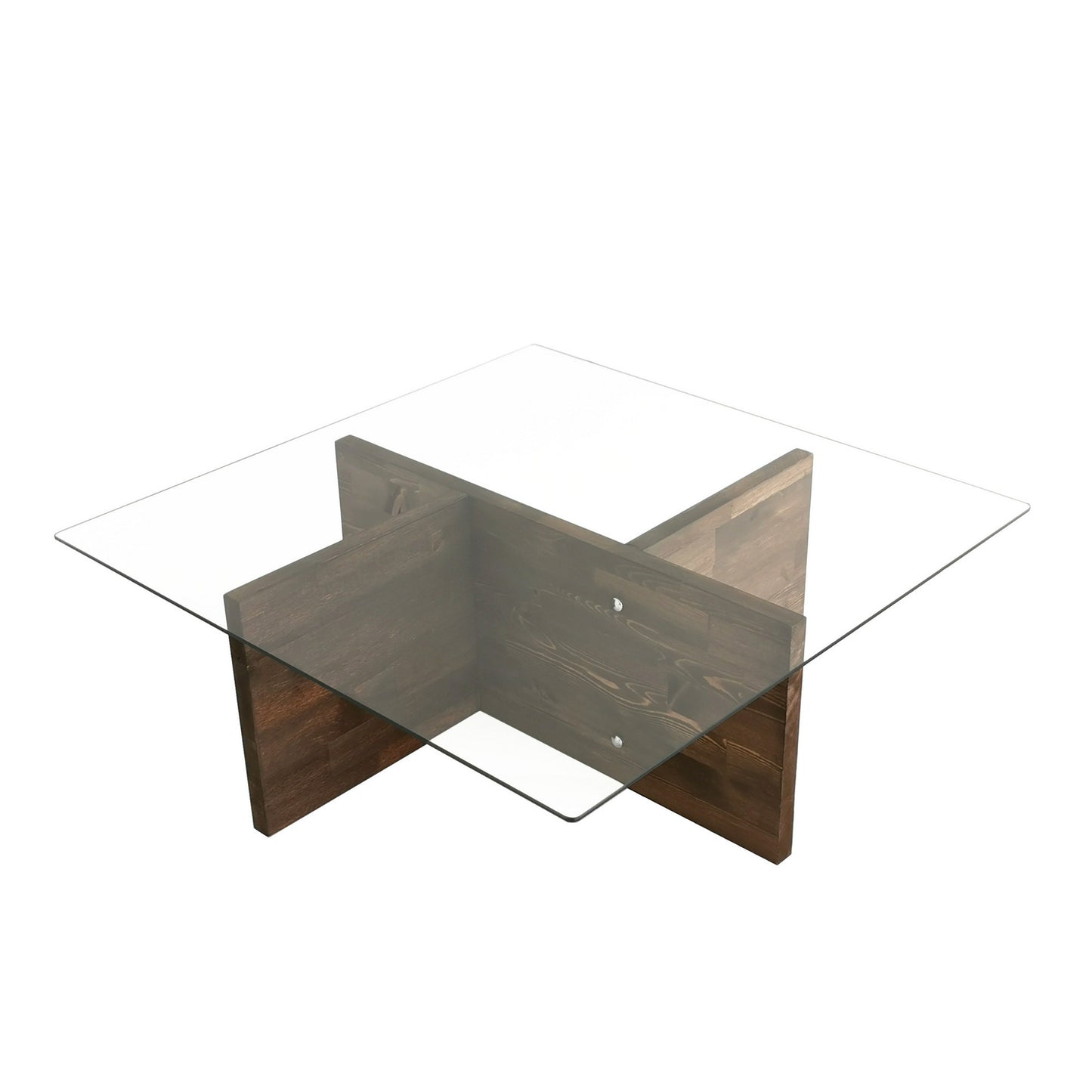 Τραπεζάκι Σαλονιού Καρυδί 90 x 90 x 35 εκ GR552NOS1416