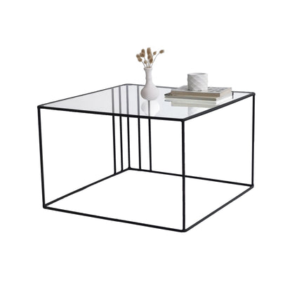 Τραπεζάκι Σαλονιού Μαύρο 55 x 55 x 36 εκ GR552NOS1424