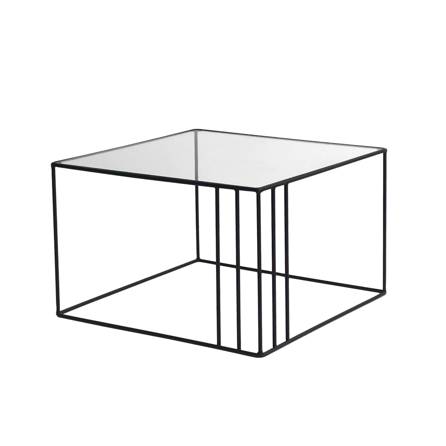 Τραπεζάκι Σαλονιού Μαύρο 55 x 55 x 36 εκ GR552NOS1424