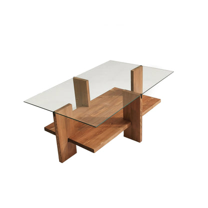 Τραπεζάκι Σαλονιού Wooden 105 x 60 x 40 εκ GR552NOS1435