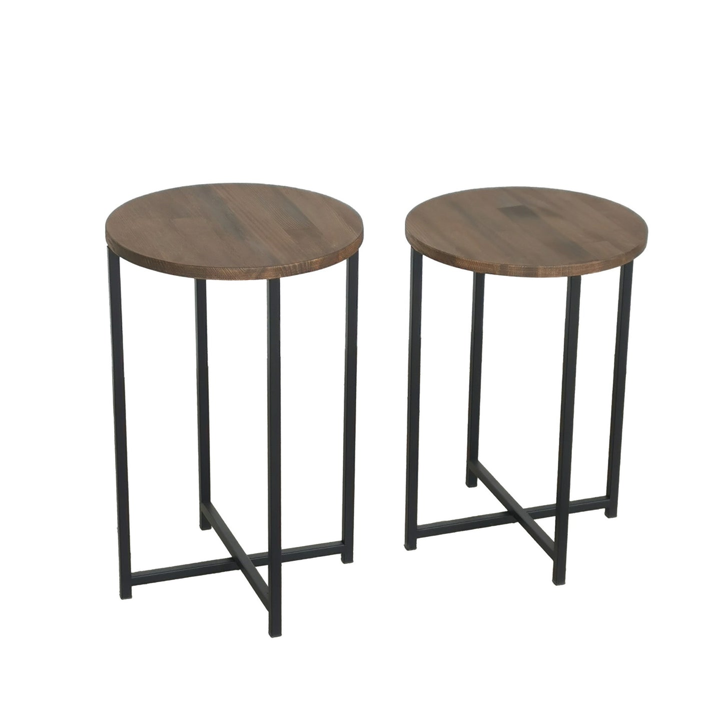 Τραπεζάκι Σαλονιού Καρυδί 35 x 35 x 55 εκ GR552NOS1443