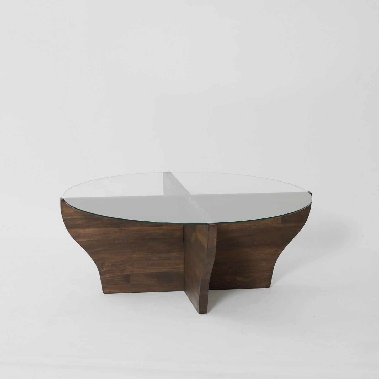 Τραπεζάκι Σαλονιού Καρυδί 92 x 92 x 35 εκ GR552NOS1471