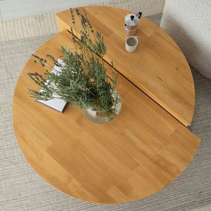 Τραπεζάκι Σαλονιού Set Δρυς 90 x 60 x 30 εκ GR552NOS1477