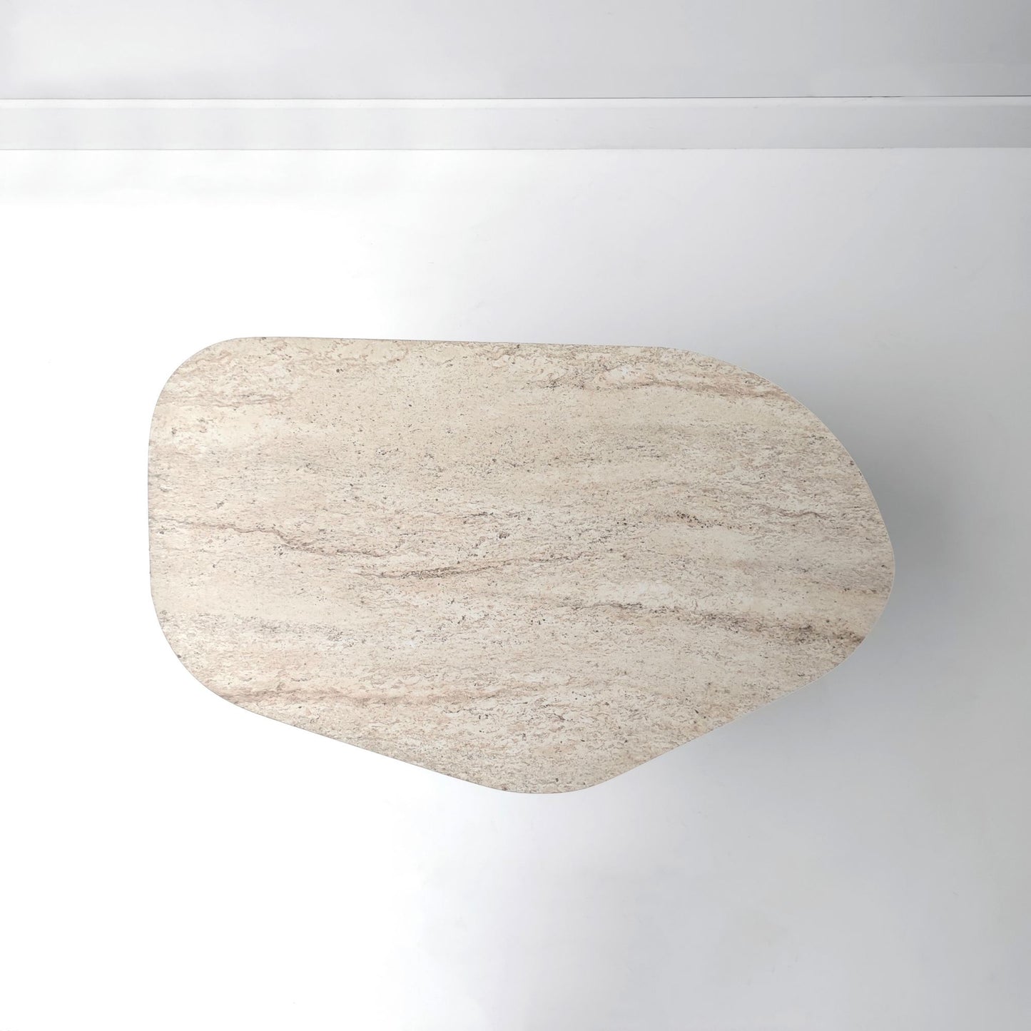 Τραπεζάκι Σαλονιού Travertine - Καρυδί 100 x 60 x 35 εκ GR552NOS1710