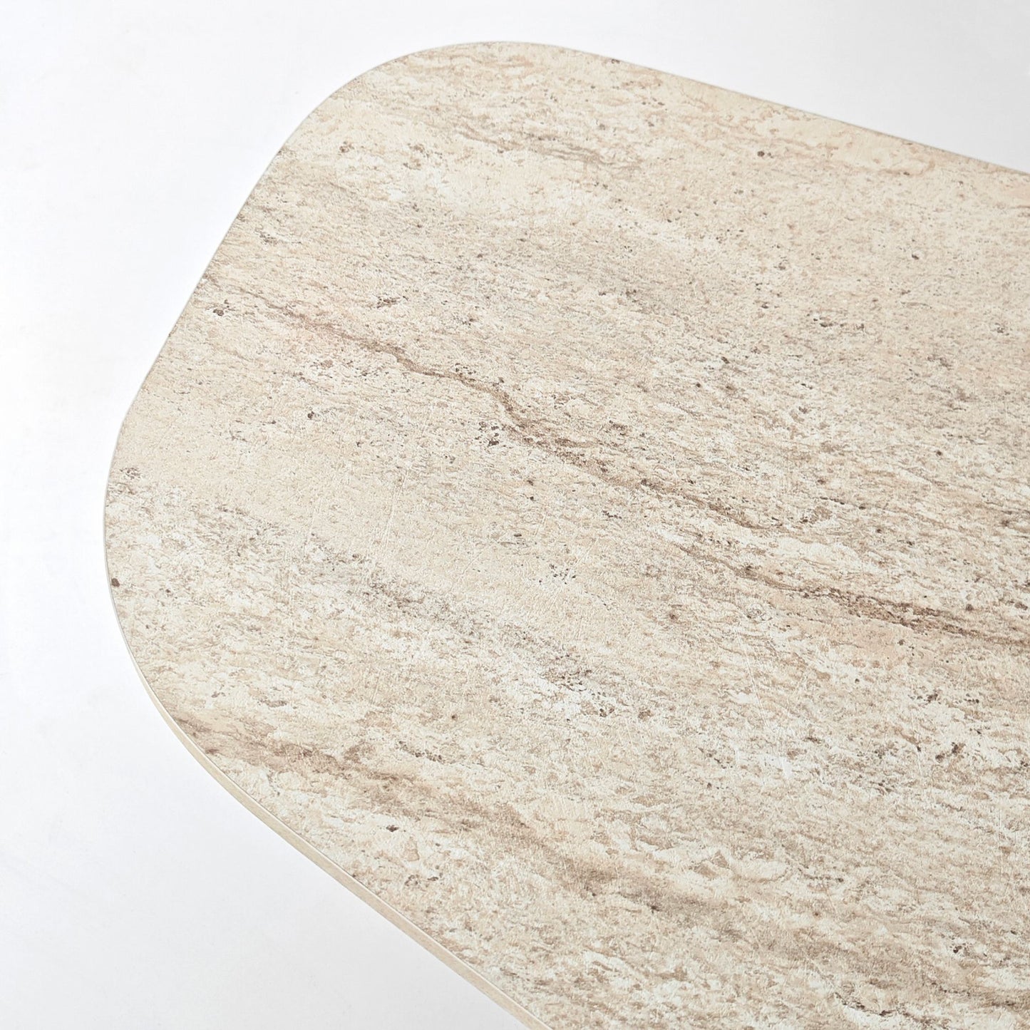 Τραπεζάκι Σαλονιού Travertine - Καρυδί 100 x 60 x 35 εκ GR552NOS1710