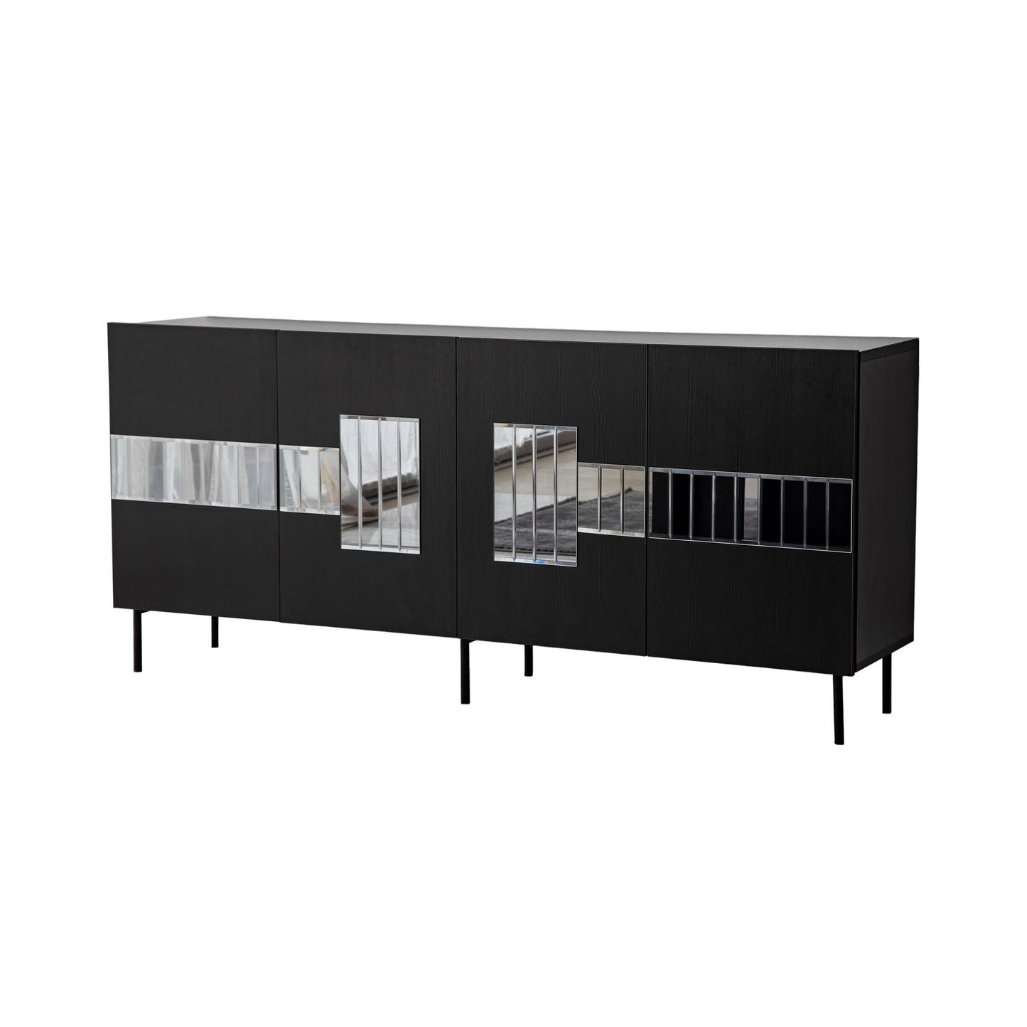 Μπουφές Μαύρο
Fume 180x40x80cm | 552NOS1801