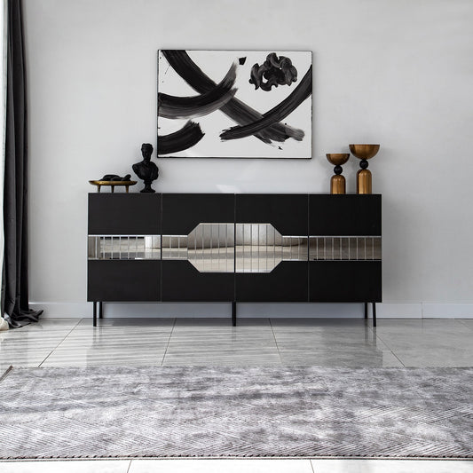 Μπουφές Μαύρο
Fume 180x40x80cm | 552NOS1806