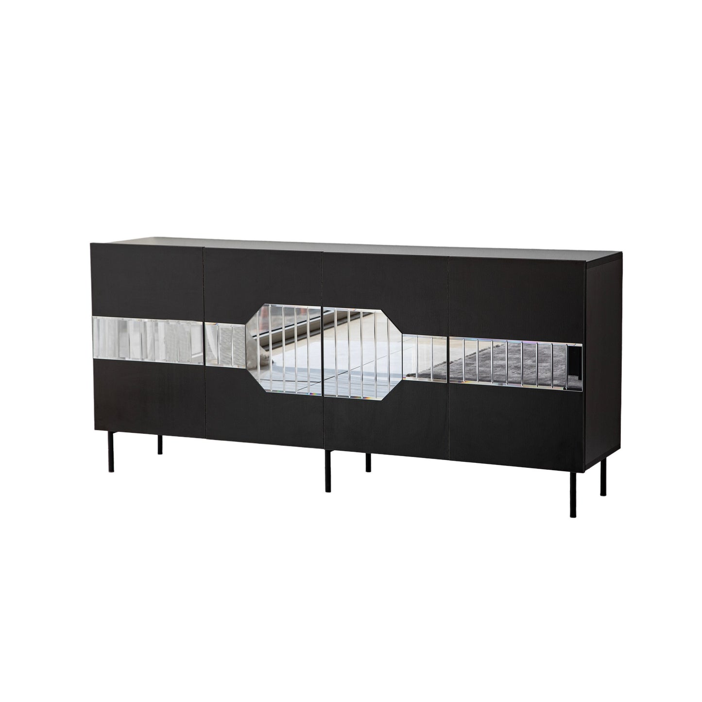 Μπουφές Μαύρο
Fume 180x40x80cm | 552NOS1806