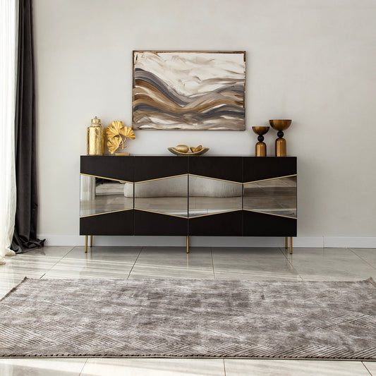 Μπουφές Μαύρο
Fume 180x40x80cm | 552NOS1807