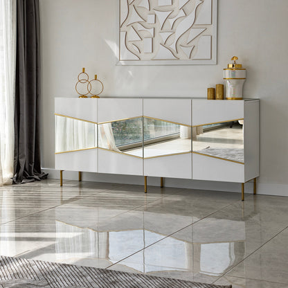 Μπουφές Λευκό
Χρυσό 180x40x80cm | 552NOS1809