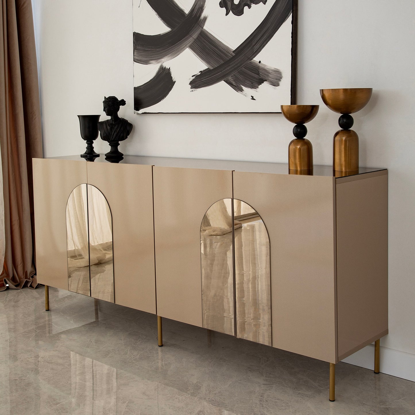 Μπουφές Bronze
Χρυσό 180x40x80cm | 552NOS1810