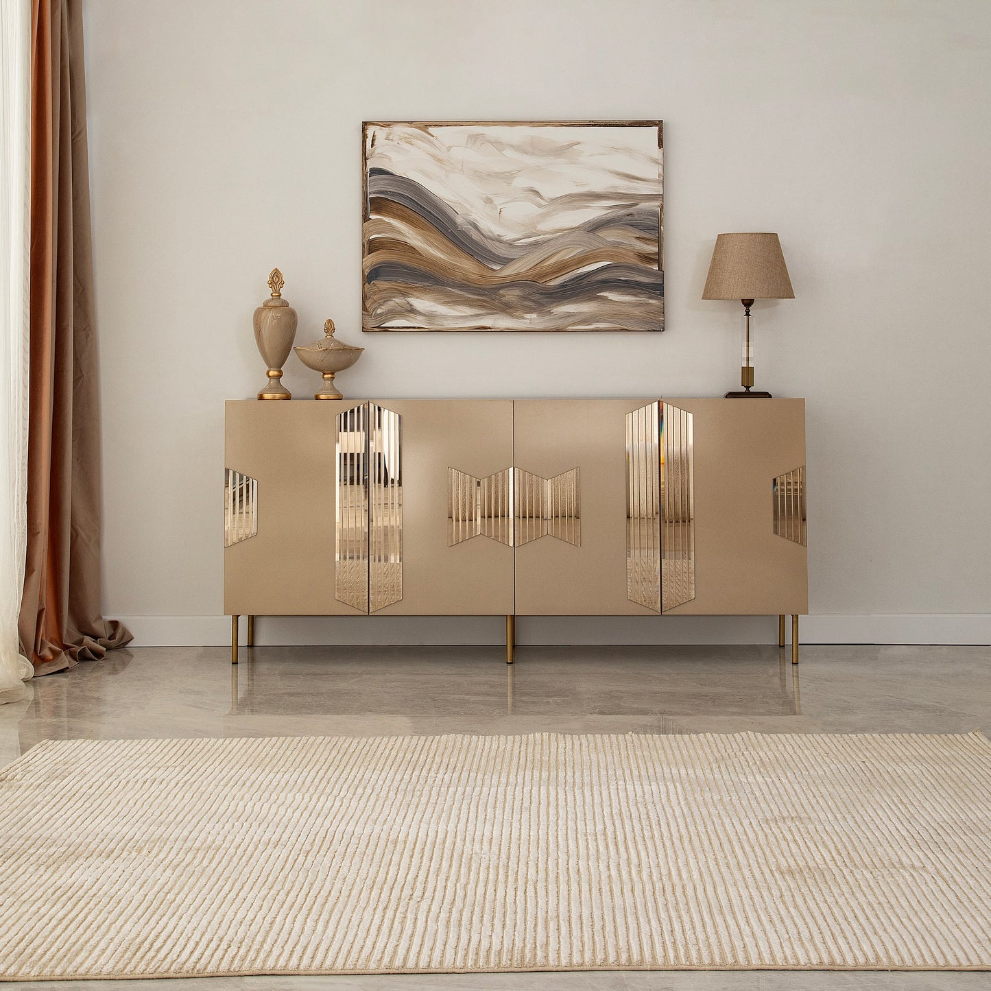 Μπουφές Bronze
Χρυσό 180x40x80cm | 552NOS1811