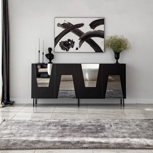 Μπουφές Μαύρο
Fume 180x40x80cm | 552NOS1815