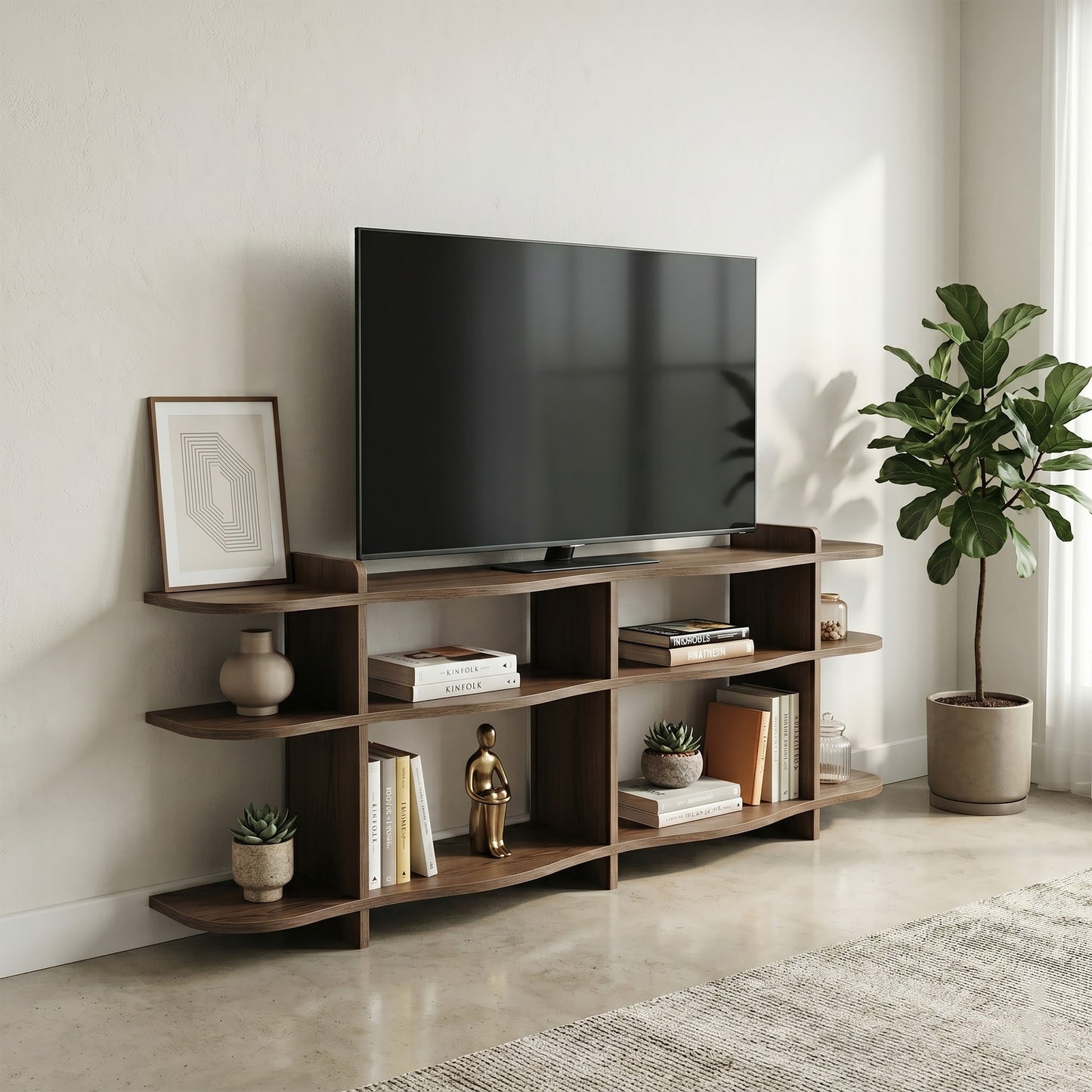 Κονσόλα Μπουφές 170x65x30 εκ Καρυδί 552NOS1816