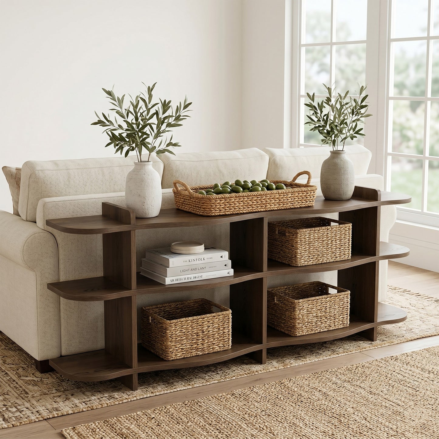 Κονσόλα Μπουφές 170x65x30 εκ Καρυδί 552NOS1816
