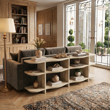 Κονσόλα Μπουφές 170x65x30 εκ Τραβερτίνο 552NOS1819