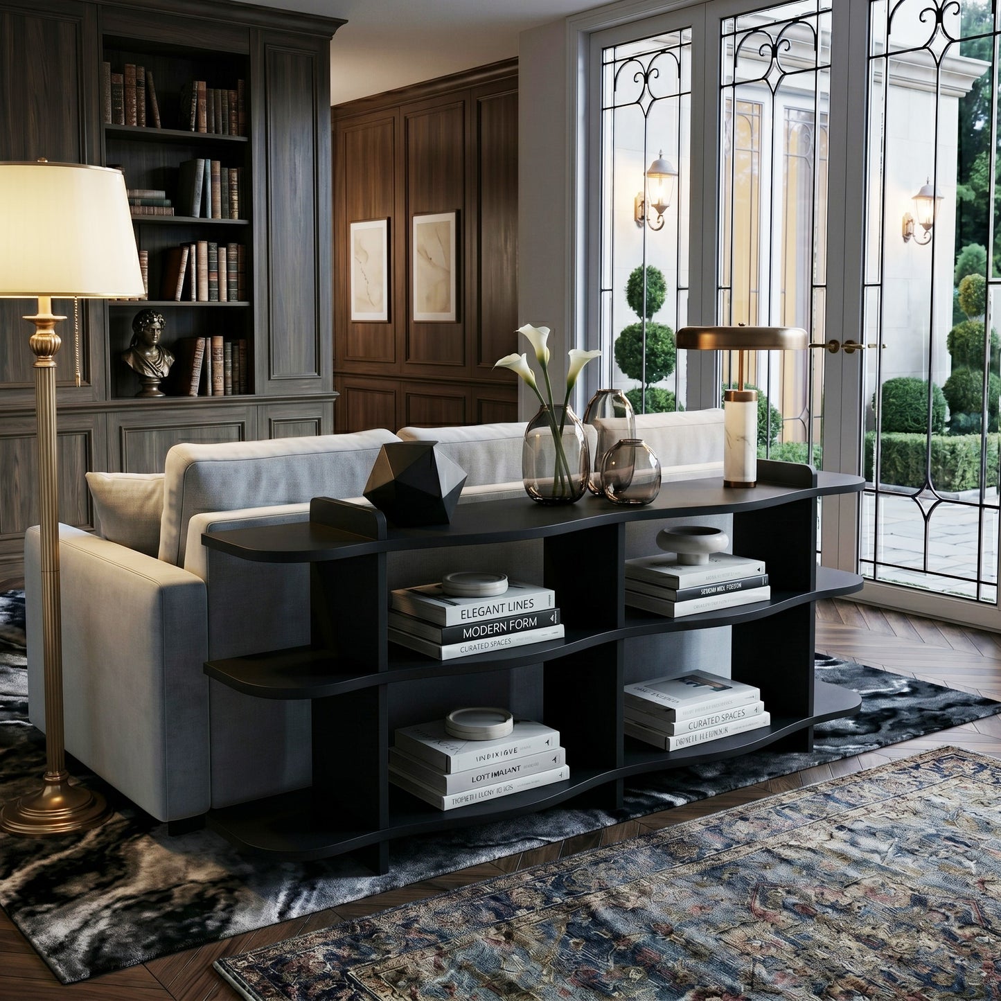 Κονσόλα Μπουφές 170x65x30 εκ Μαύρο 552NOS1820