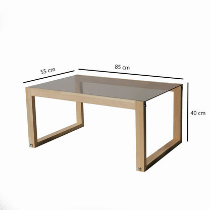 Τραπεζάκι Σαλονιού Φυσικό 85 x 55 x 40 εκ GR552NOS2225