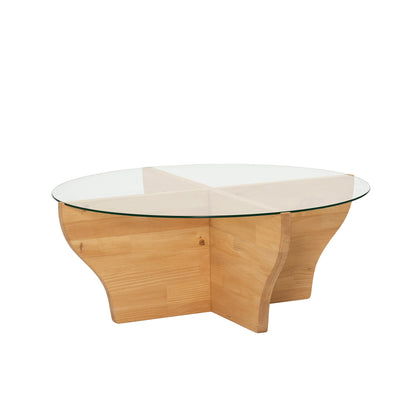 Τραπεζάκι Σαλονιού Teak 92 x 92 x 36 εκ GR552NOS2258