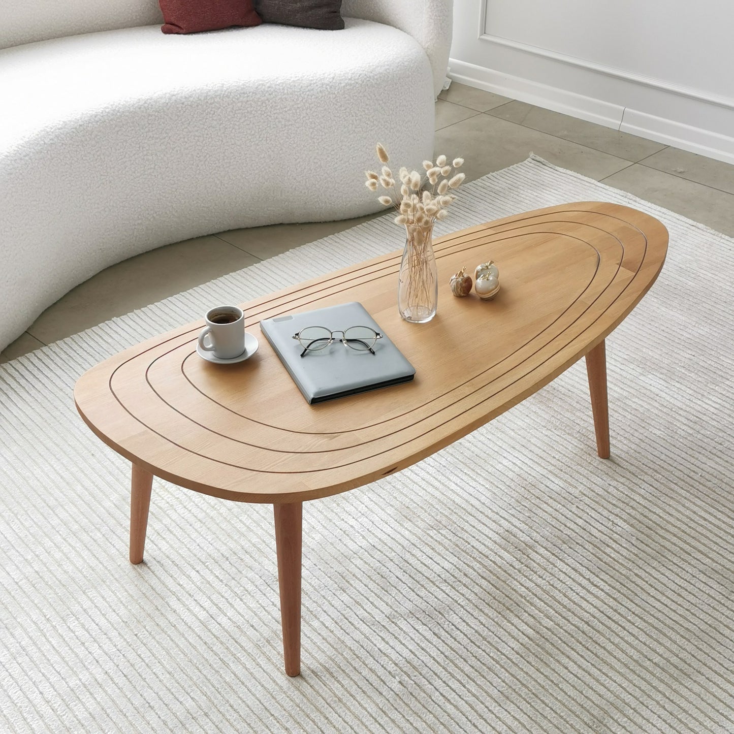 Τραπεζάκι Σαλονιού Teak 115 x 50 x 38 εκ GR552NOS2259