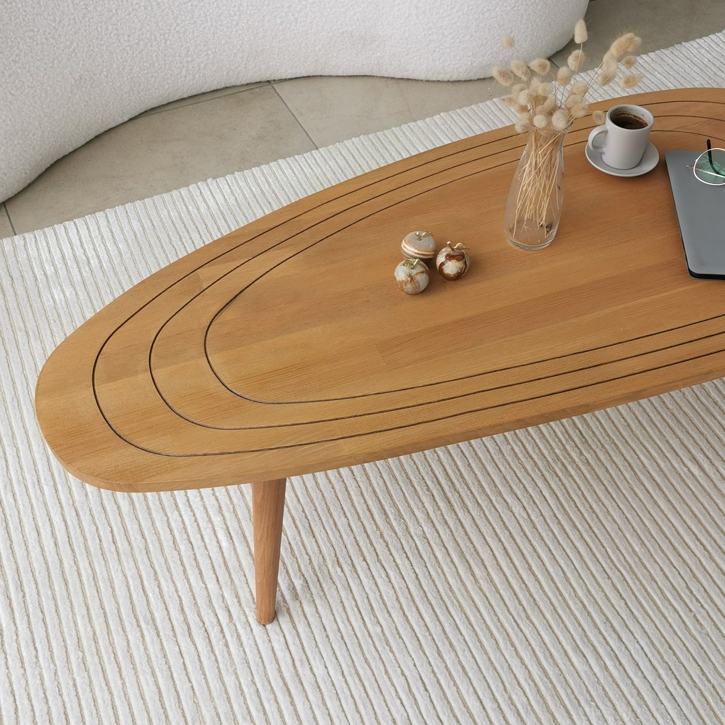 Τραπεζάκι Σαλονιού Teak 115 x 50 x 38 εκ GR552NOS2259