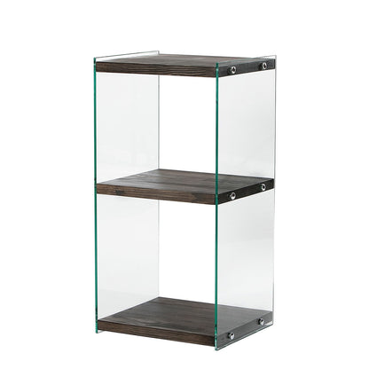 Βιβλιοθήκη 40 × 35 × 80 εκ. Ανθρακί GR552NOS2366