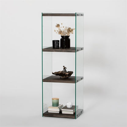 Βιβλιοθήκη 40 × 35 × 120 εκ. Ανθρακί GR552NOS2367