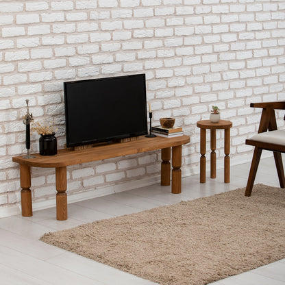 Έπιπλο Τηλεόρασης TV Βάση Σύνθεση Chesnut | 552NOS2391