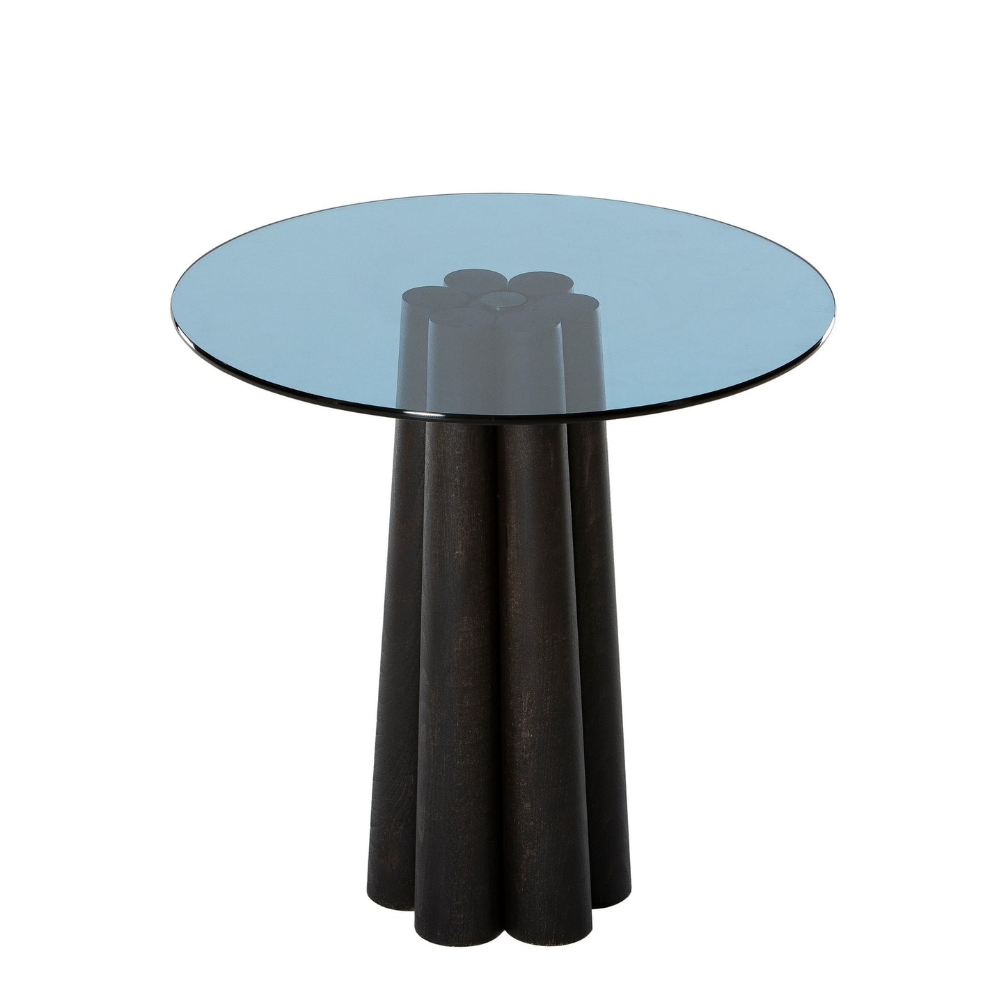 Τραπεζάκι Σαλονιού Μαύρο - Μπλε 50 x 50 x 50 εκ GR552NOS2399