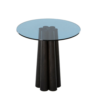 Τραπεζάκι Σαλονιού Μαύρο - Μπλε 50 x 50 x 50 εκ GR552NOS2399