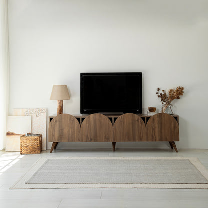 Έπιπλο Τηλεόρασης TV Βάση Σύνθεση Καρυδί | 552NOS2430