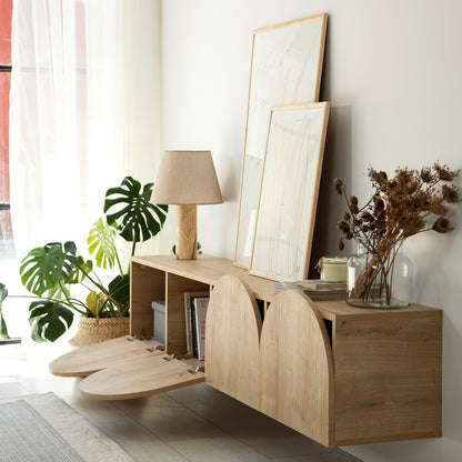 Έπιπλο Τηλεόρασης TV Βάση Σύνθεση Δρυς | 552NOS2431