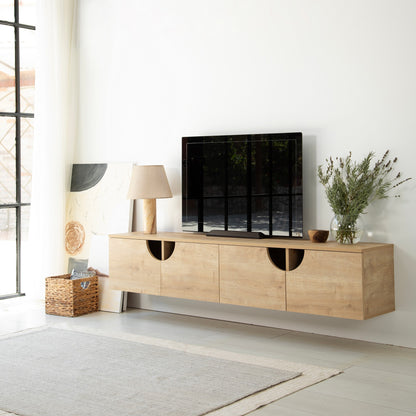 Έπιπλο Τηλεόρασης TV Βάση Σύνθεση Δρυς | 552NOS2439