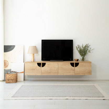 Έπιπλο Τηλεόρασης TV Βάση Σύνθεση Δρυς | 552NOS2439