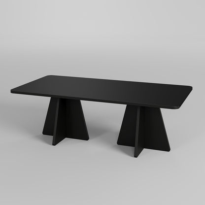 Τραπεζάκι Σαλονιού Μαύρο 120 x 60 x 40 εκ GR552NOS2476