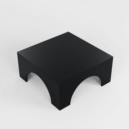 Τραπεζάκι Σαλονιού Μαύρο 80 x 80 x 37 εκ GR552NOS2498