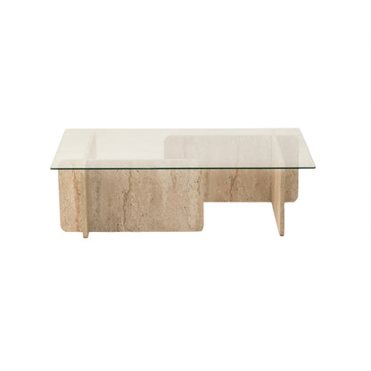 Τραπεζάκι Σαλονιού Travertine 105 x 65 x 30 εκ GR552NOS2503