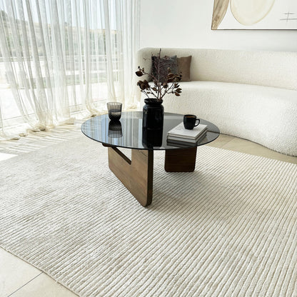 Τραπεζάκι Σαλονιού Καρυδί - Καπνιστό 75 x 75 x 35 εκ GR552NOS2543