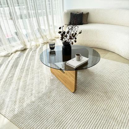 Τραπεζάκι Σαλονιού Δρυς - Καπνιστό 75 x 75 x 35 εκ GR552NOS2545