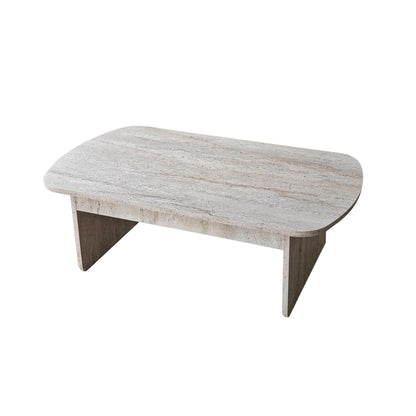 Τραπεζάκι Σαλονιού Travertine 105 x 60 x 35 εκ GR552NOS2551