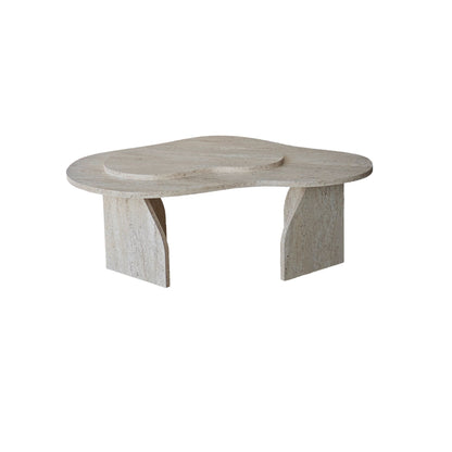 Τραπεζάκι Σαλονιού Travertine 105 x 65 x 35 εκ GR552NOS2563