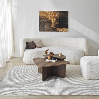 Τραπεζάκι Σαλονιού Set Καρυδί 90 x 60 x 35 εκ GR552NOS2573