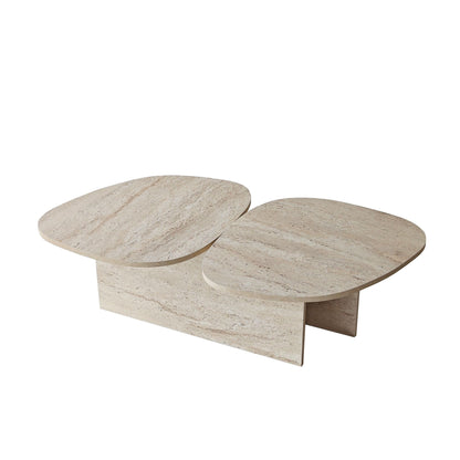 Τραπεζάκι Σαλονιού Travertine 125 x 60 x 38 εκ GR552NOS2601