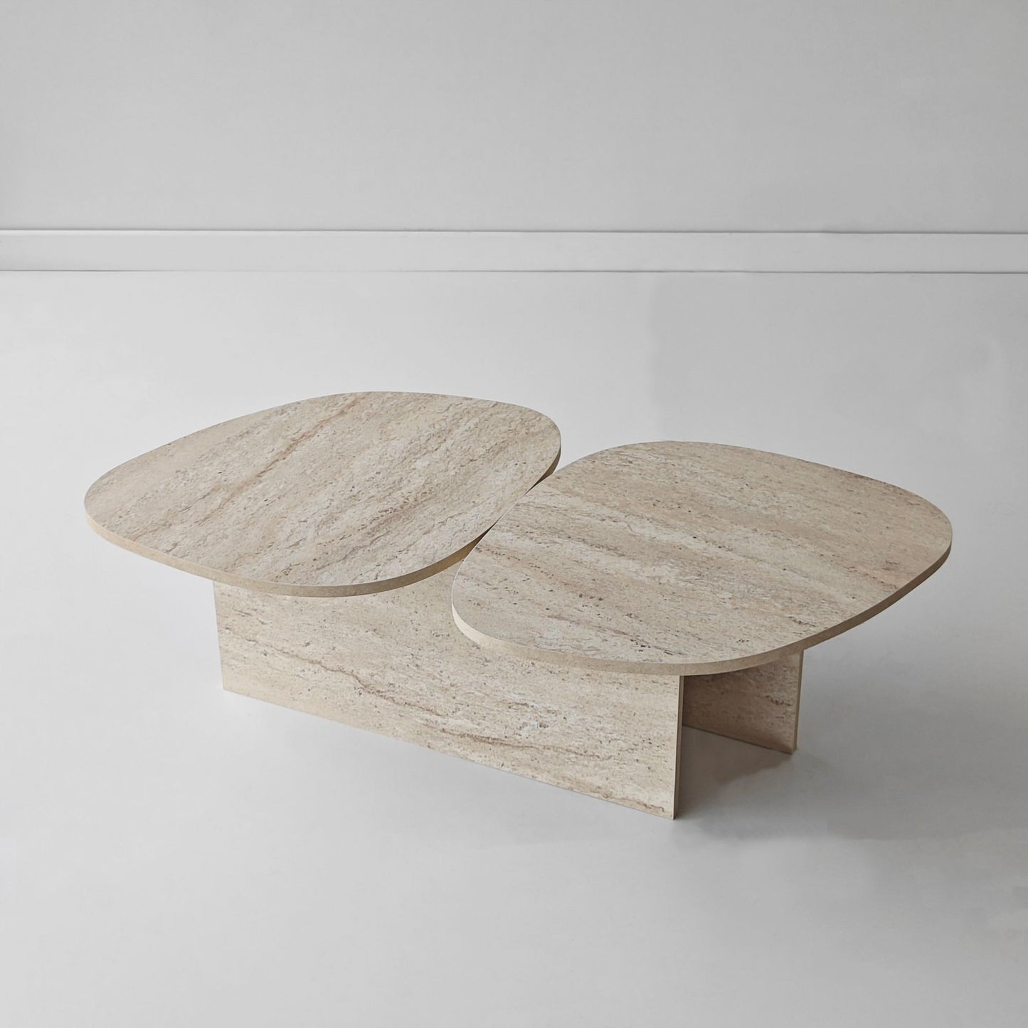 Τραπεζάκι Σαλονιού Travertine 125 x 60 x 38 εκ GR552NOS2601