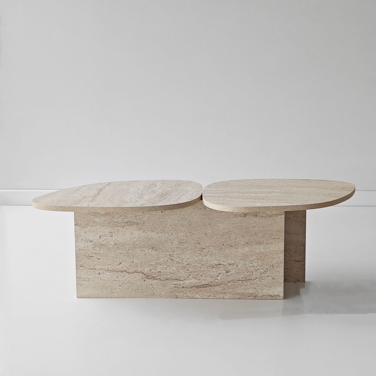 Τραπεζάκι Σαλονιού Travertine 125 x 60 x 38 εκ GR552NOS2601